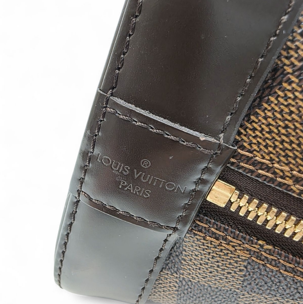 ✨️Authentic Louis Vuitton Alma Pm Damier Ebene - Picture 15 of 16
